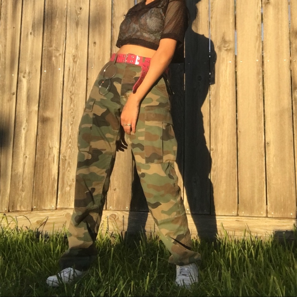 ARMY CARGO PANTS ✨